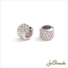 Korálka gulička 3x3mm, CHIRURGICKÁ OCEĽ , 20ks (ch1495)